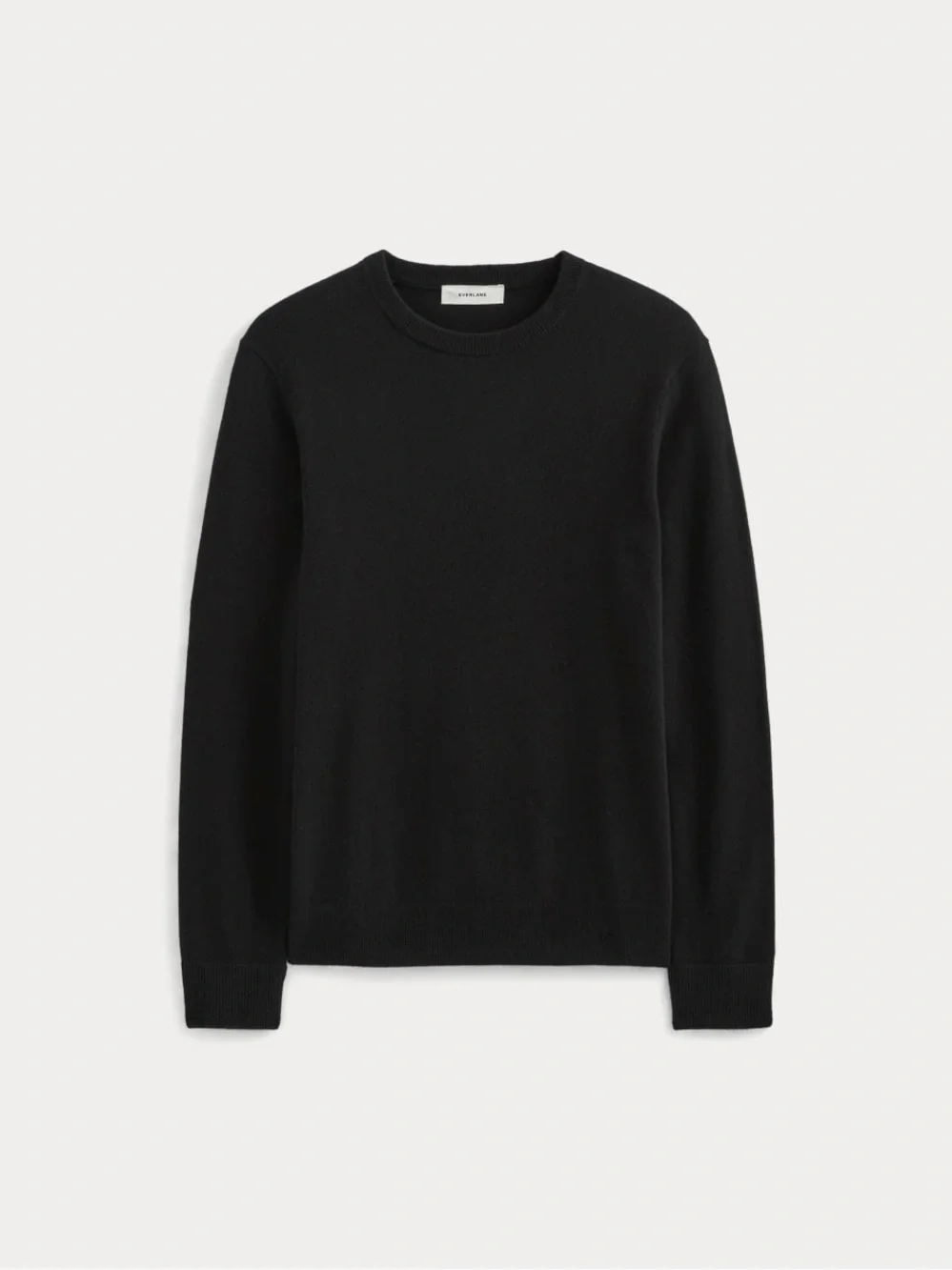 Everlane The Cashmere Crew Black Sweater 100% Cashmere Men’s Size S NWT